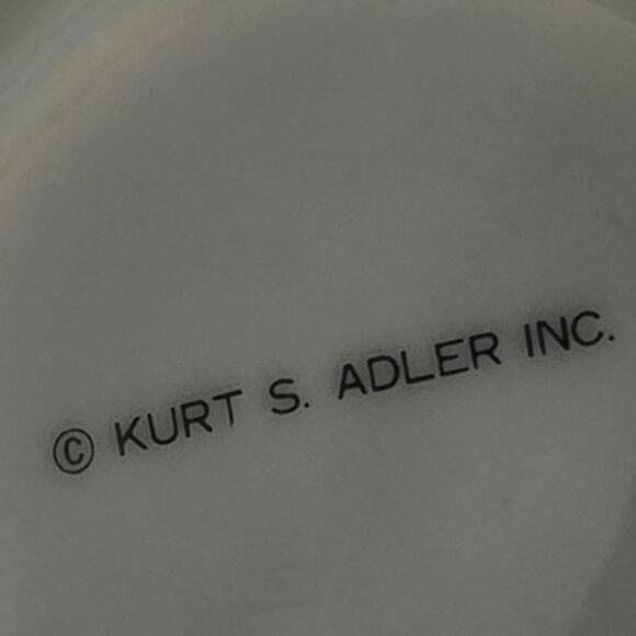 Kurt Adler Christmas Victorian Print Santa Claus Holiday Cup Mug Holly Berries - Picture 8 of 13